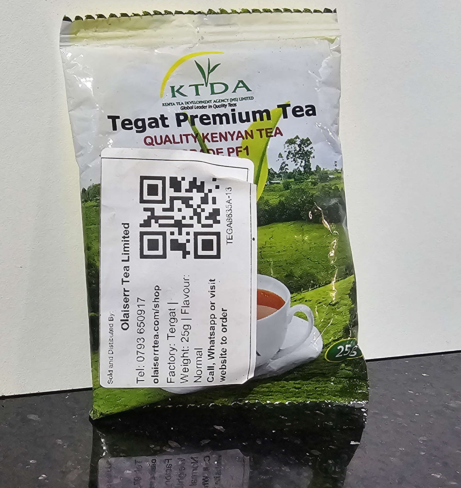 Tergat 25 g Normal Black tea